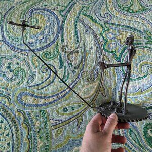 Welded Quadcopter Figurine